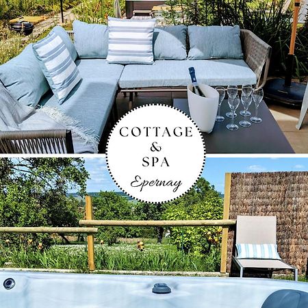 Le Cemarose: Spa, Jardin, Terrasse Et Jolie Vue Au Coeur D'Epernay Exterior photo