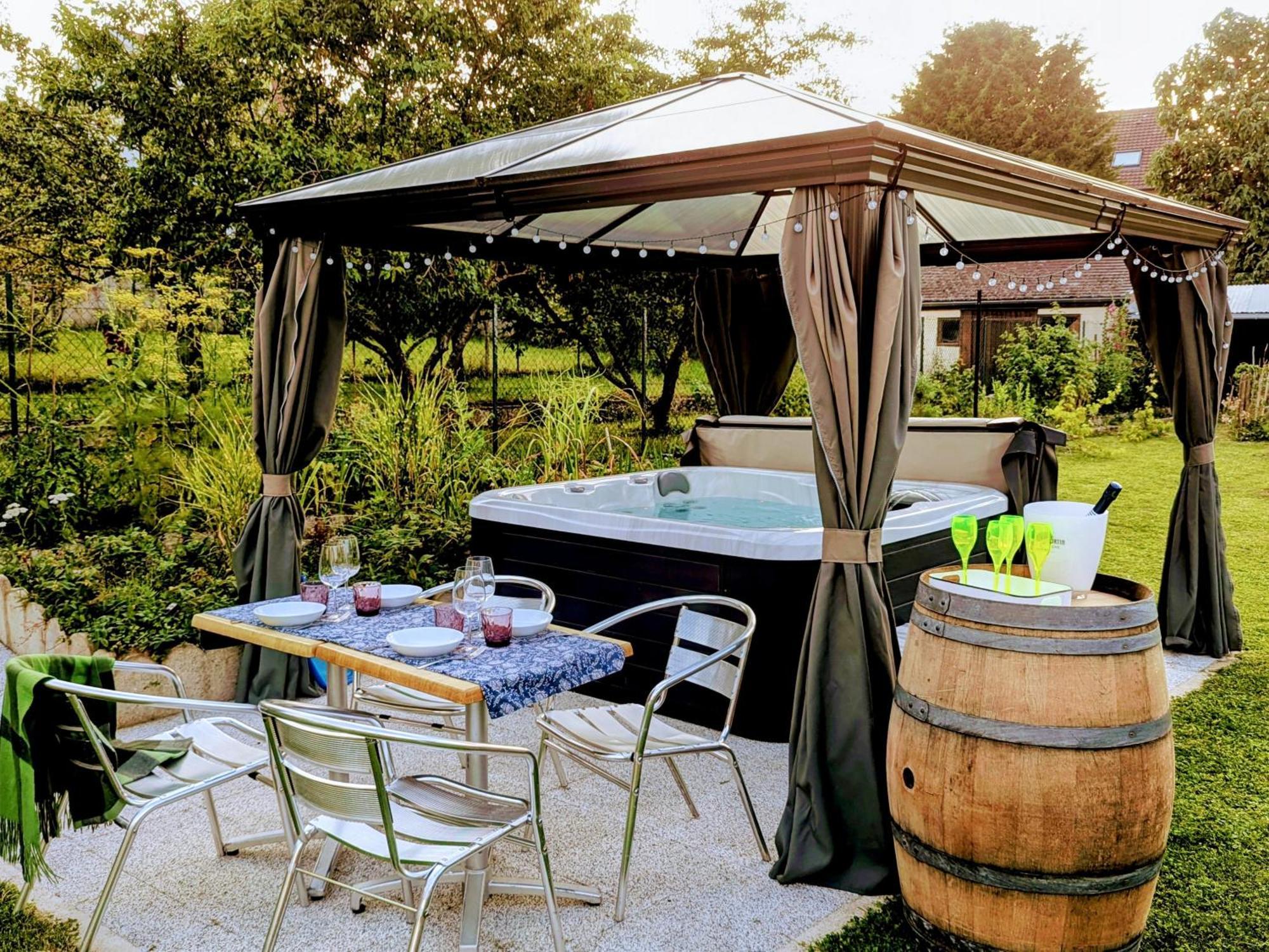 Le Cemarose: Spa, Jardin, Terrasse Et Jolie Vue Au Coeur D'Epernay Exterior photo